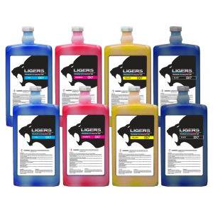 DX7 Eco Solvent Kit CMYK 1 Liter Ink